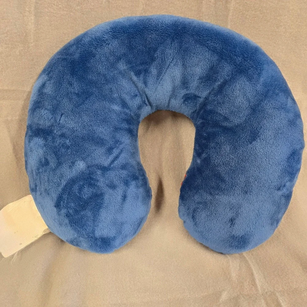 Harry Potter Hogwarts Express Neck Travel Pillow Wizarding World Blue Plush
